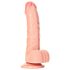 RealRock - tapadókorongos, realisztikus dildó - 15,5cm (natúr)