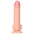 RealRock - tapadókorongos, realisztikus dildó - 15,5cm (natúr)