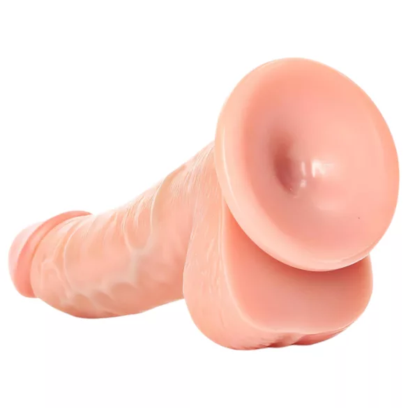 RealRock - tapadókorongos, realisztikus dildó - 15,5cm (natúr)