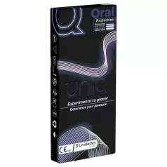 Uniq - latexmentes orál óvszer (3 db)
