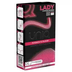Uniq Lady - női óvszer (3 db)