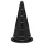 Doc Johnson TitanMen Anal Stretcher - kúpos anál tágító plug (fekete) - 15 cm