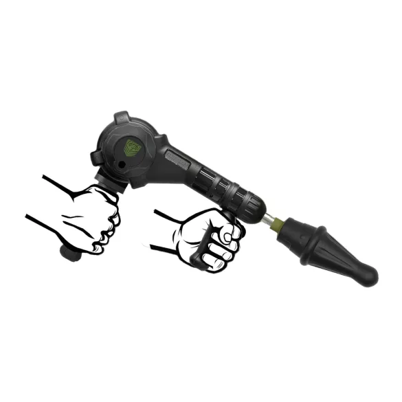Doc Johnson Gunner System - lökő szexgép (fekete)