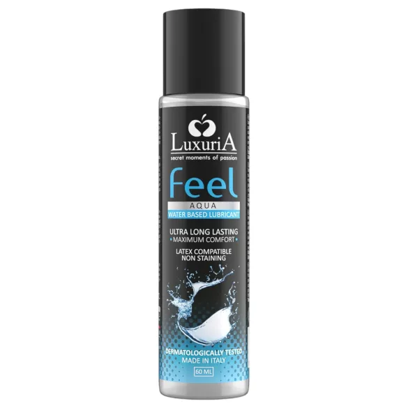 LuxuriA Feel Aqua - vízbázisú síkosító (60ml)