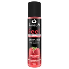   LuxuriA Feel Strawberry - vízbázisú síkosító - eper (60ml)