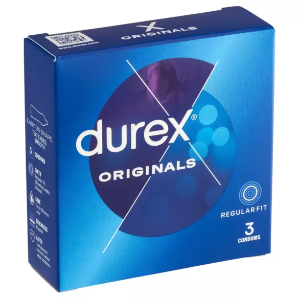 Durex Originals - óvszer (3db)