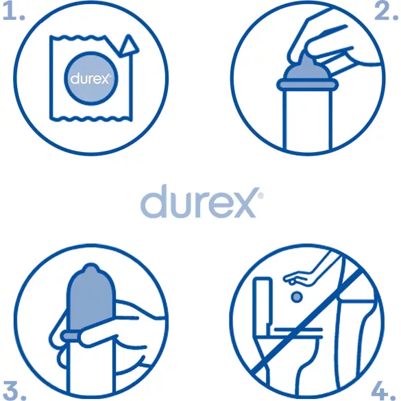 Durex Mutual Pleasure - késleltető óvszer (3 db)