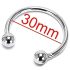 Rozsdamentes fém makkgyűrű - ejakuláció késleltetéshez (30mm)