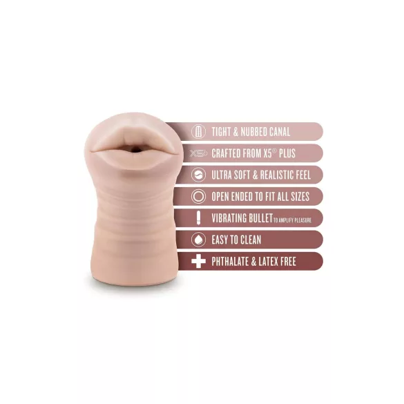 EnLust Nicole - AI Dream Girl vibrációs száj-maszturbátor férfiaknak