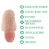 Blush UrSelf Affirm - élethű packer testszínű műpénisz (13 cm)
