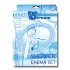 Shower Enema - alumínium intim zuhany szett (ezüst)