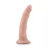 Dr. Skin 7,5 - tapadókorongos élethű dildó - natúr (17,5cm)