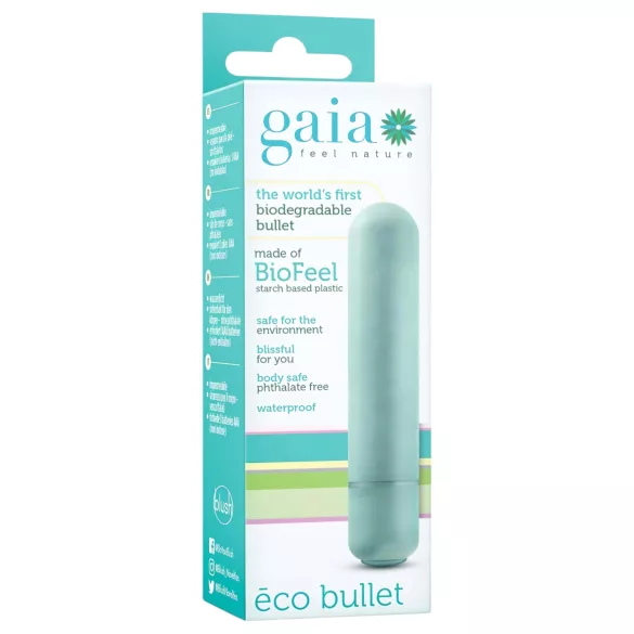 Gaia Eco M - környezetbarát rúdvibrátor (türkiz) - közepes