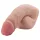 Blush Performance - élethű packer műpénisz (testszínű, 13 cm)