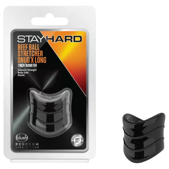 Stay Hard - heregyűrű (fekete)
