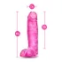 Blush B Yours Plus - realisztikus dildó (rózsaszín)