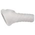 Perfect Fit Breeder - nyitott péniszköpeny (10 cm) - fehér