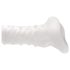 Perfect Fit Breeder - nyitott péniszköpeny (10 cm) - fehér