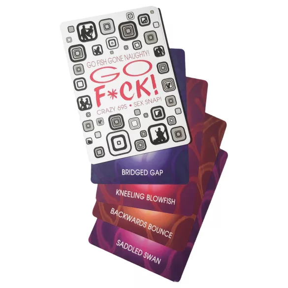 GO F*CK - Kama Sutra kártya (52db)