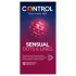 Control - bordázott, pontozott óvszer (12 db)