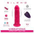 Silexd - tapadókorongos vibrátor távirányítóval (pink)