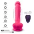 Silexd - tapadótalpas, herés vibrátor távirányítóval (pink)