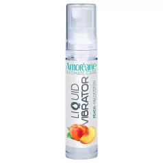   Amoréane - folyékony vibrátor izgató síkosító, őszibarack (10 ml)