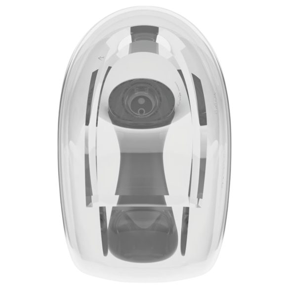 Afterdark - automata, vibrációs anál tisztító (átlátszó)