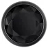 Evolved Black Gem - fém anál plug szett, fekete kővel (ezüst)