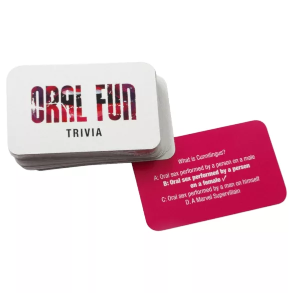 Oral Fun - erotikus társasjáték (angol nyelvű)