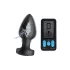 XR Brands - Zeus - rádiós, E-Stim anál vibrátor (fekete)