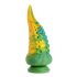 Creature Cocks Monstropus - dildó - 22cm (sárga)