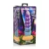 Creature Cocks Mystique - unikornis dildó - 21cm (lila-sárga)