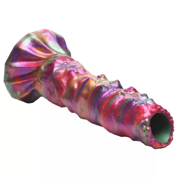 Creature Cocks Larva - ovipozitor űrlény dildó (szivárvány)