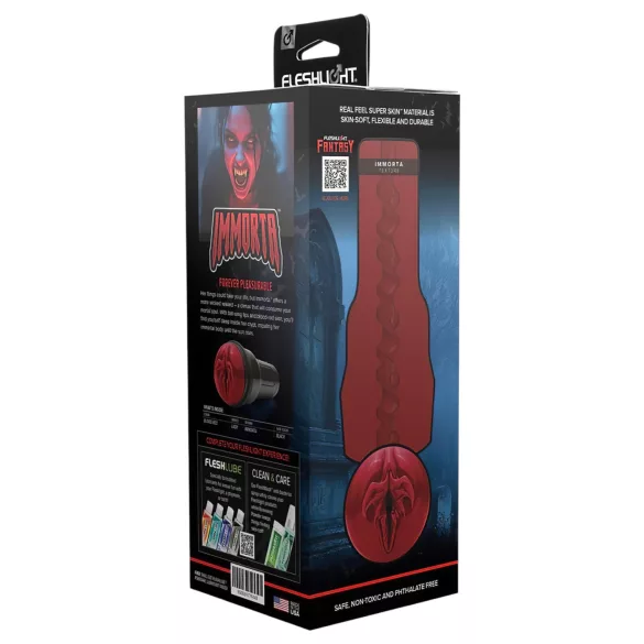 Fleshlight Fantasy Immorta - fantázia műpunci maszturbátor (piros)