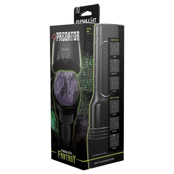 Fleshlight Fantasy Predator - fantázia műpunci maszturbátor (lila)