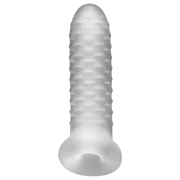 Fat Boy Checker Box - péniszköpeny (15cm) - fehér