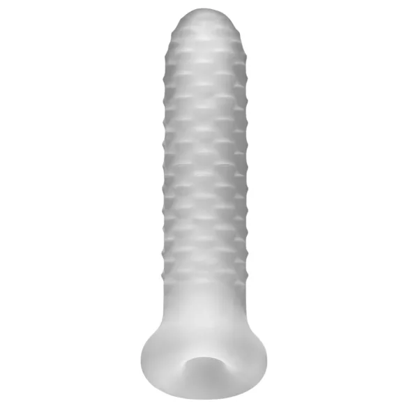 Fat Boy Checker Box - péniszköpeny (17cm) - fehér