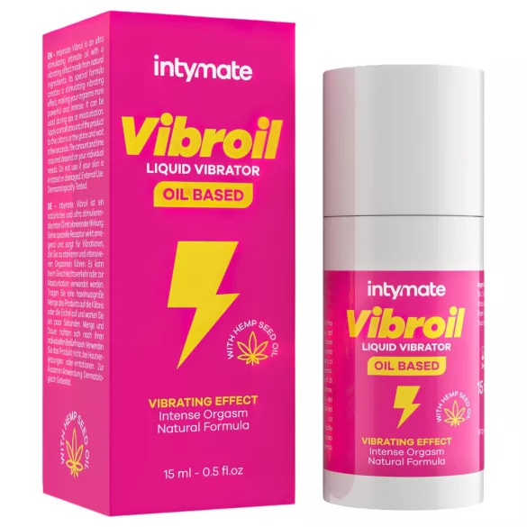 Intymate Vibroil - olaj alapú folyékony vibrátor (15 ml)
