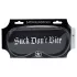 Ouch! - Suck Don't Bite" feliratos szatén szemmaszk (fekete)"