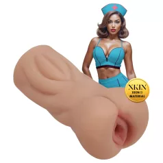   XKIN Naughty Nurse Trixie - élethű műpunci maszturbátor (testszínű)