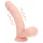 RealRock - dupla sűrűségű élethű vibrátor (testszínű) - 15 cm