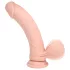 RealRock - dupla sűrűségű élethű vibrátor (testszínű) - 15 cm