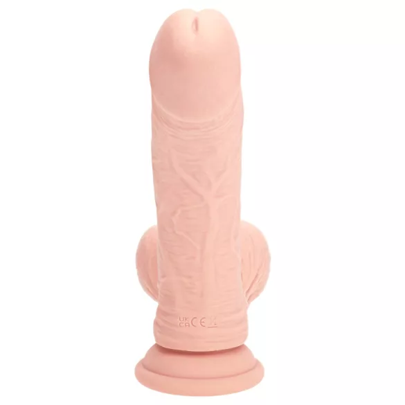 RealRock - dupla sűrűségű élethű vibrátor (testszínű) - 15 cm