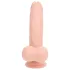RealRock - dupla sűrűségű élethű vibrátor (testszínű) - 15 cm