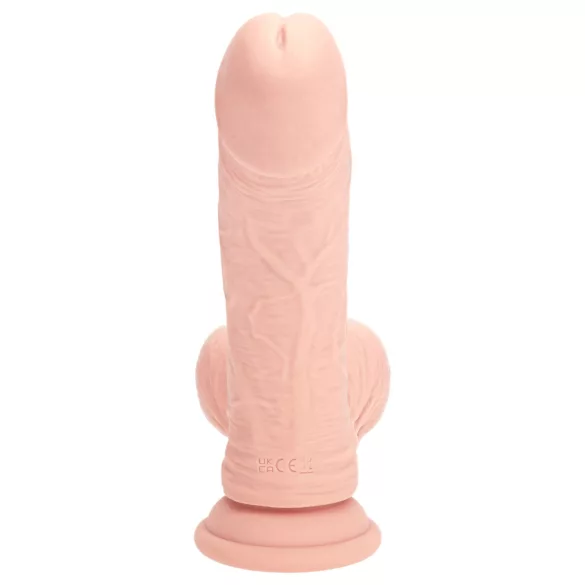 RealRock - dupla sűrűségű élethű vibrátor (testszínű) - 18 cm