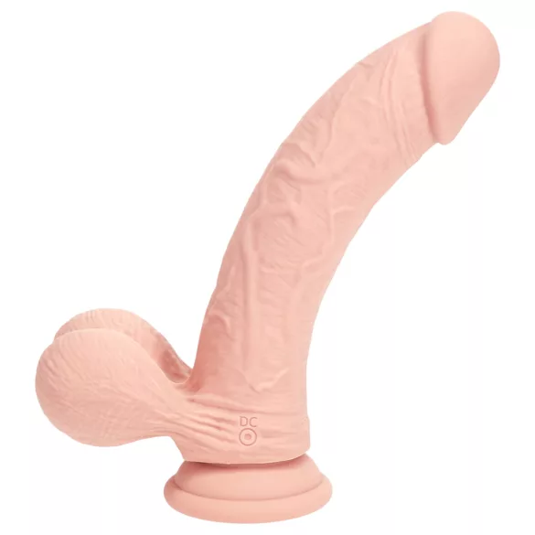 RealRock - dupla sűrűségű élethű vibrátor (testszínű) - 20 cm