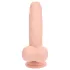 RealRock - dupla sűrűségű élethű vibrátor (testszínű) - 20 cm