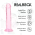 RealRock - élethű dildó tapadókoronggal (rózsaszín) - 12,7 cm
