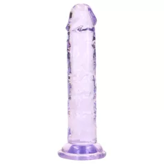 RealRock - élethű dildó tapadókoronggal (lila) - 12,7 cm
